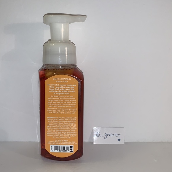 🎃 Pumpkin Cupcake Foaming Hand Soap Bath & Body Works - Picture 3 of 7